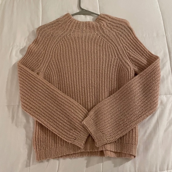 H&M Divided Oversized Pink Knit Sweater (Size XS) - Picture 2 of 2